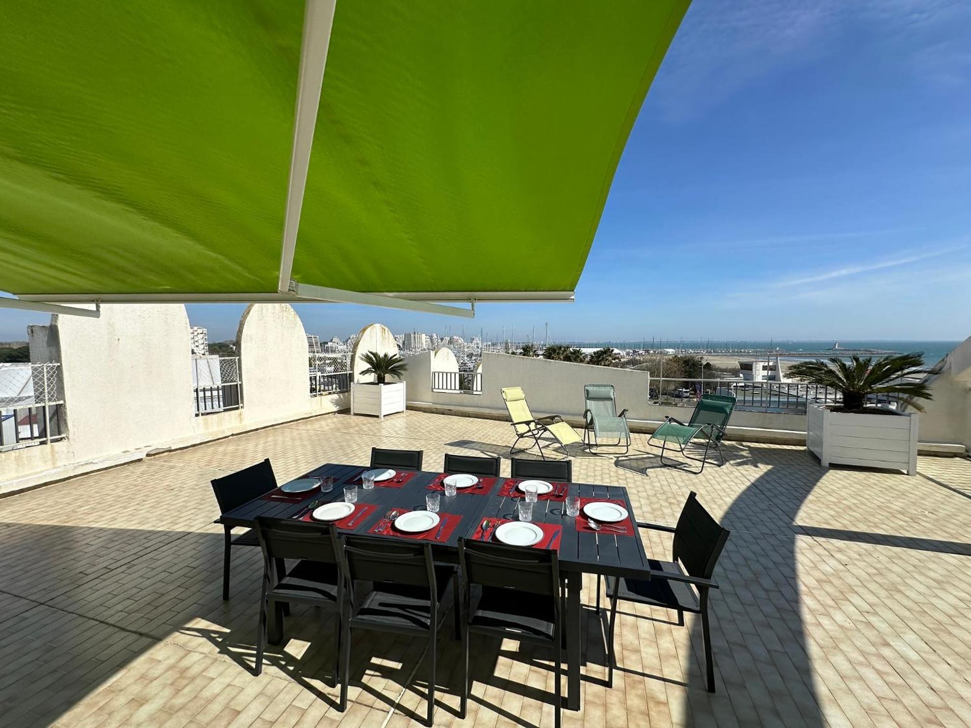 Vittoria Immobilier 8 - Reglement Sur Place - Cheques Vacances Acceptes La Grande-Motte Rom bilde