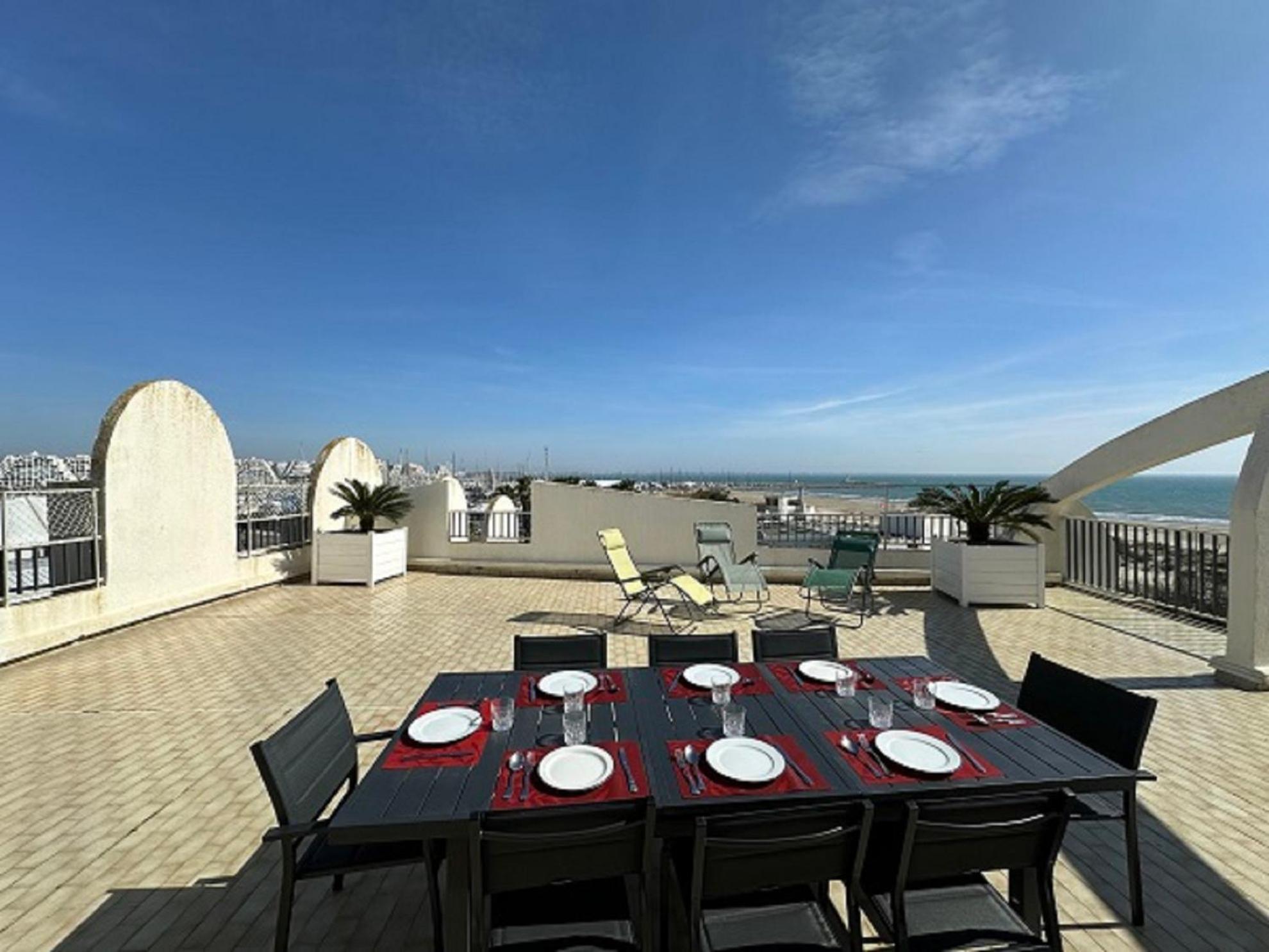 Vittoria Immobilier 8 - Reglement Sur Place - Cheques Vacances Acceptes La Grande-Motte Rom bilde