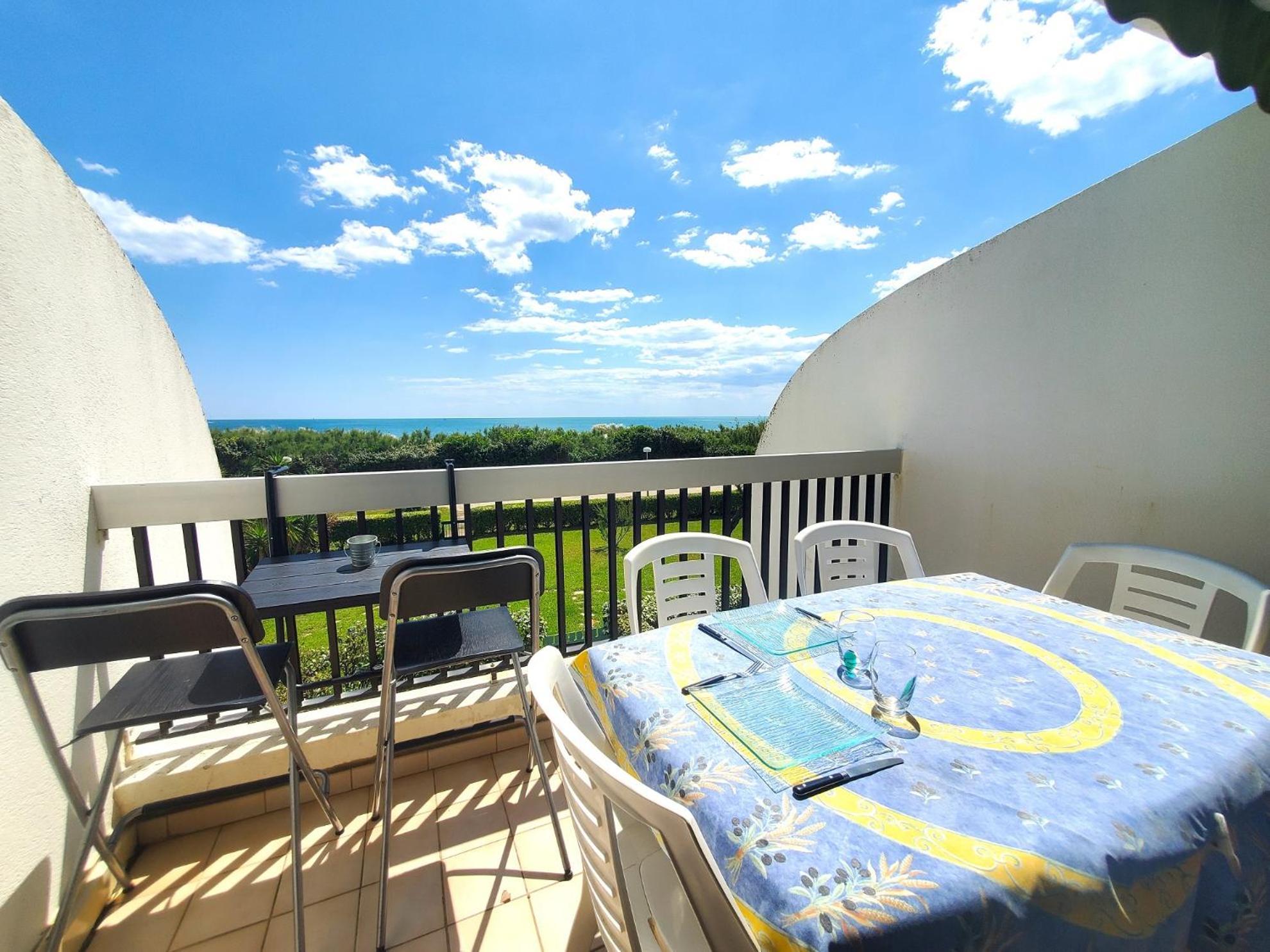 Vittoria Immobilier 8 - Reglement Sur Place - Cheques Vacances Acceptes La Grande-Motte Rom bilde