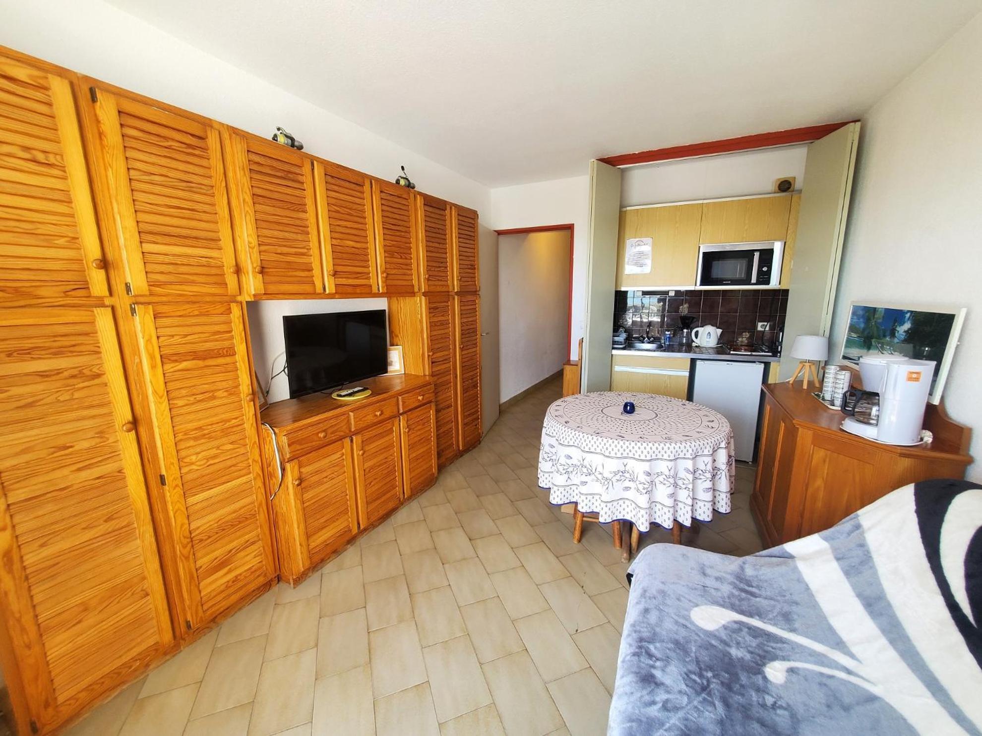 Vittoria Immobilier 8 - Reglement Sur Place - Cheques Vacances Acceptes La Grande-Motte Rom bilde